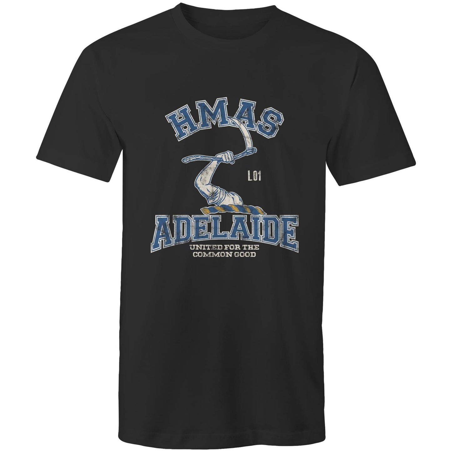 HMAS Adelaide (III) L01 Men's T-shirt (style Alpha, colour)