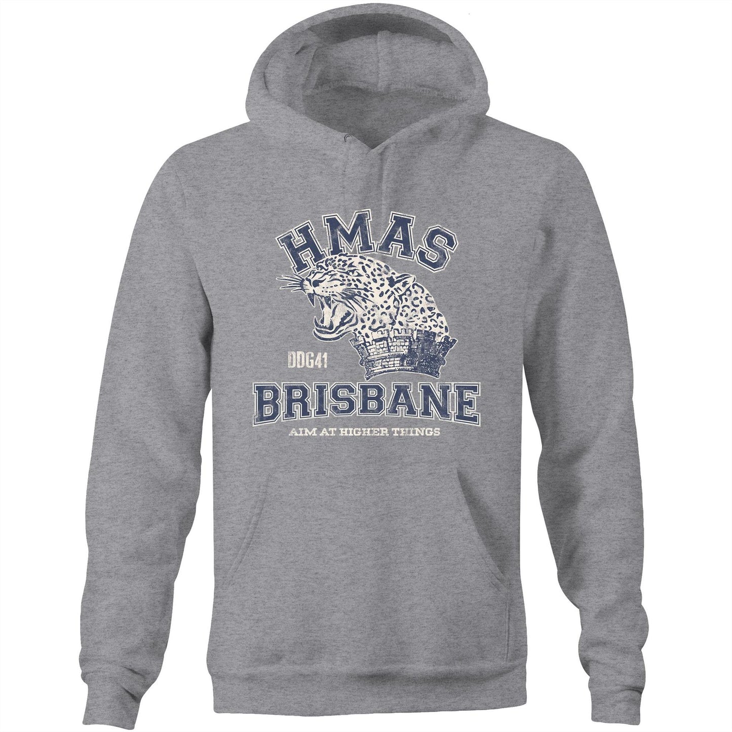 HMAS Brisbane (III) DDG41 Men's Hoodie (Style Alpha)