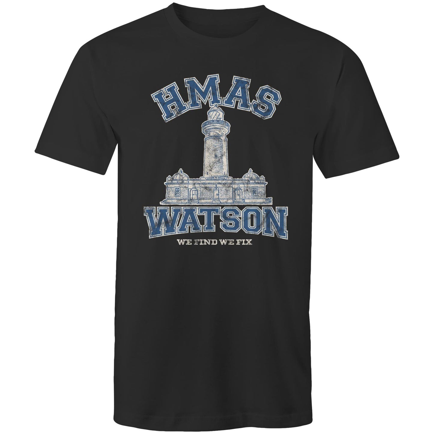 HMAS Watson Men's T-shirt (style Alpha, colour)