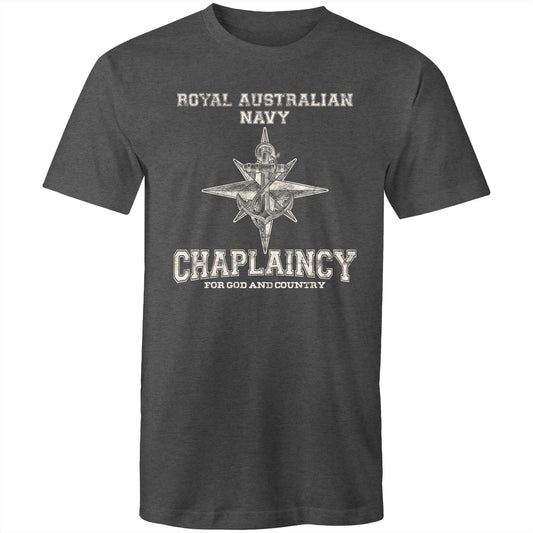 RAN Chaplaincy Branch Men's T-shirt (style Bravo, white)