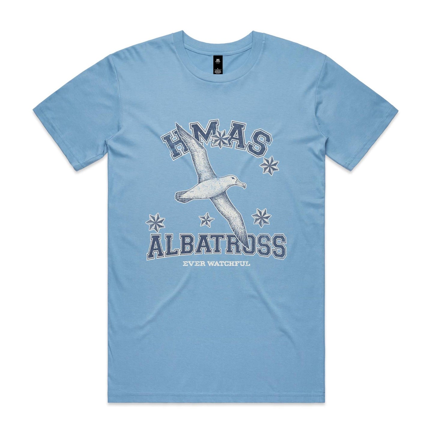 HMAS Albatross Men's T-shirt (style Alpha, blue)