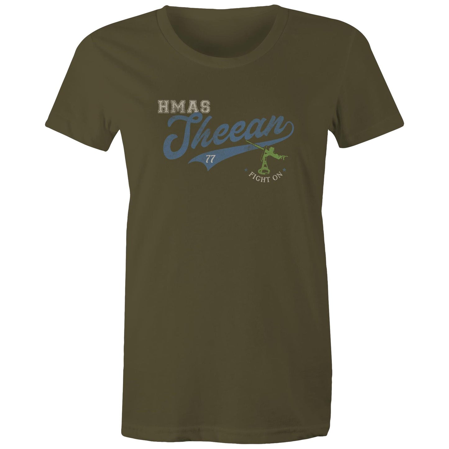 HMAS Sheean SSG77 Women's T-shirt (style Bravo)