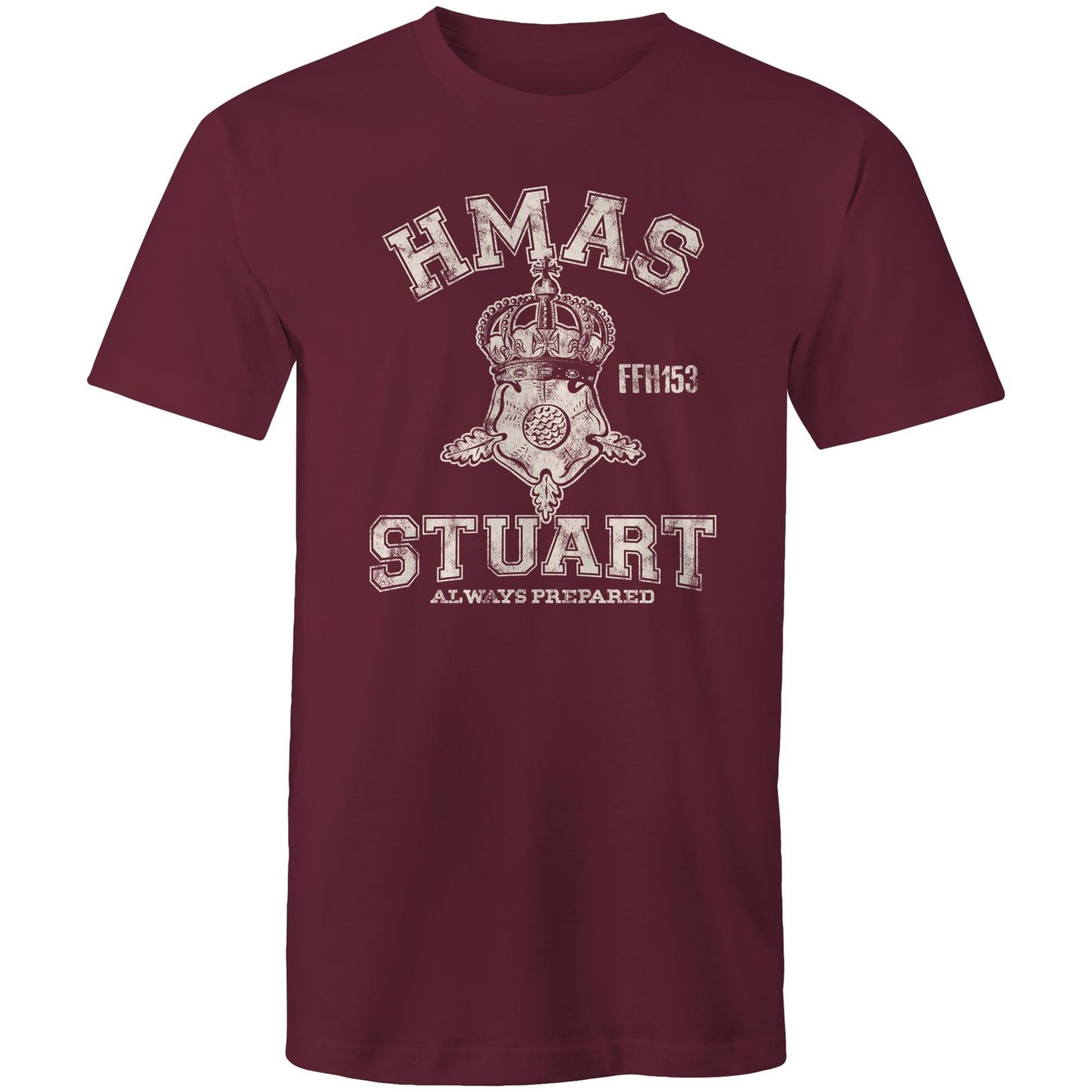 HMAS Stuart (III) FFH153 Men's T-shirt (style Alpha, white)