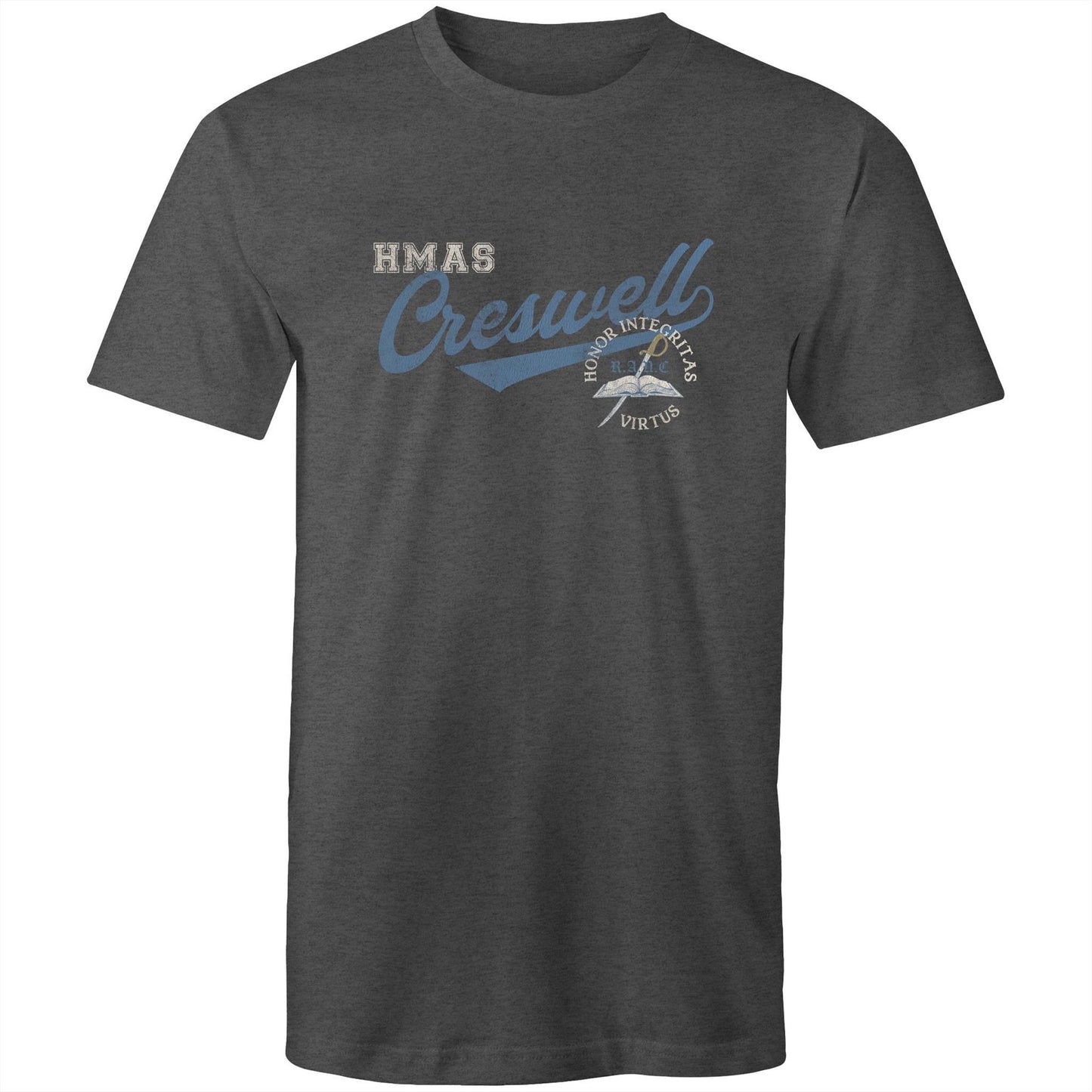 HMAS Creswell Men's T-shirt (style Bravo)