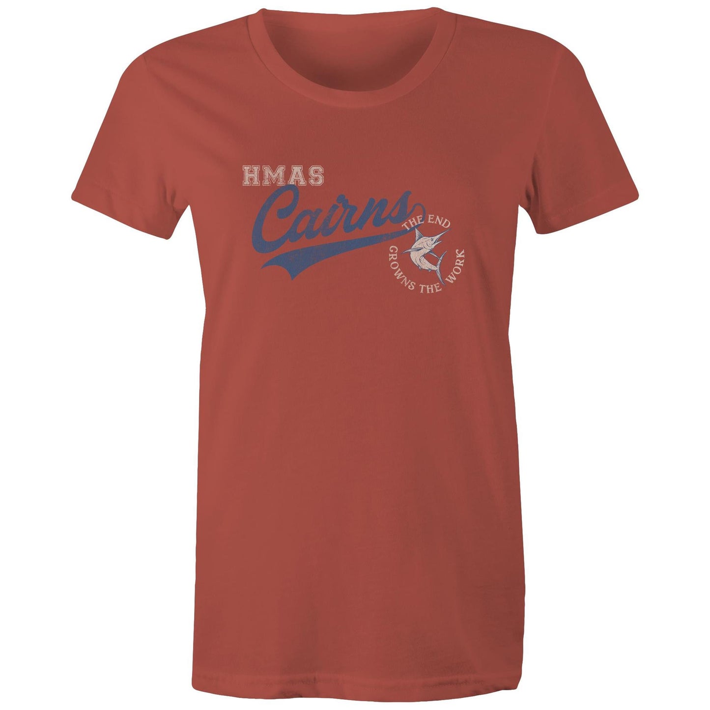 HMAS Cairns Women's T-shirt (style Bravo)