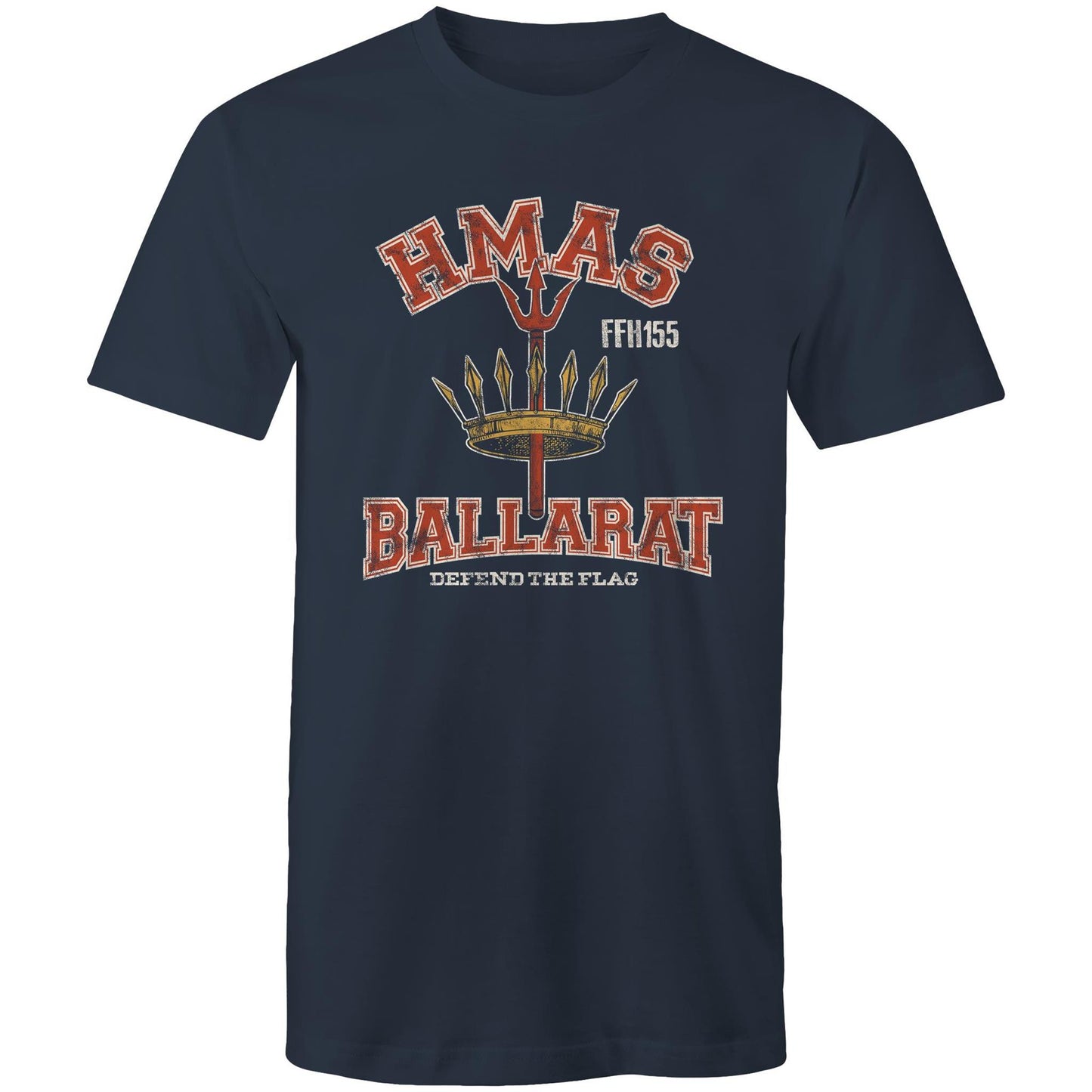 HMAS Ballarat (II) FFH155 Men's T-shirt (style Alpha, colour)