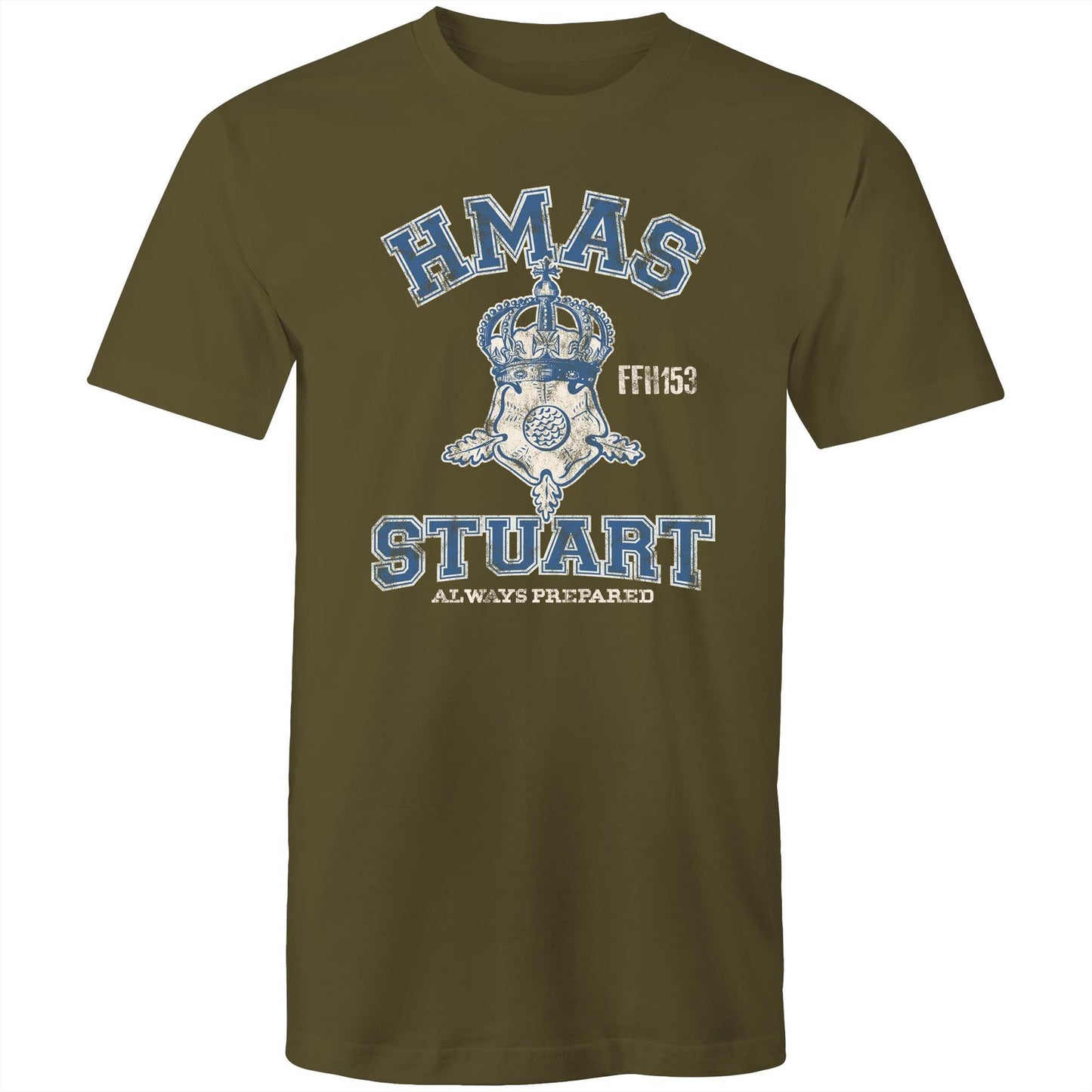 HMAS Stuart (III) FFH153 Men's T-shirt (style Alpha, colour)