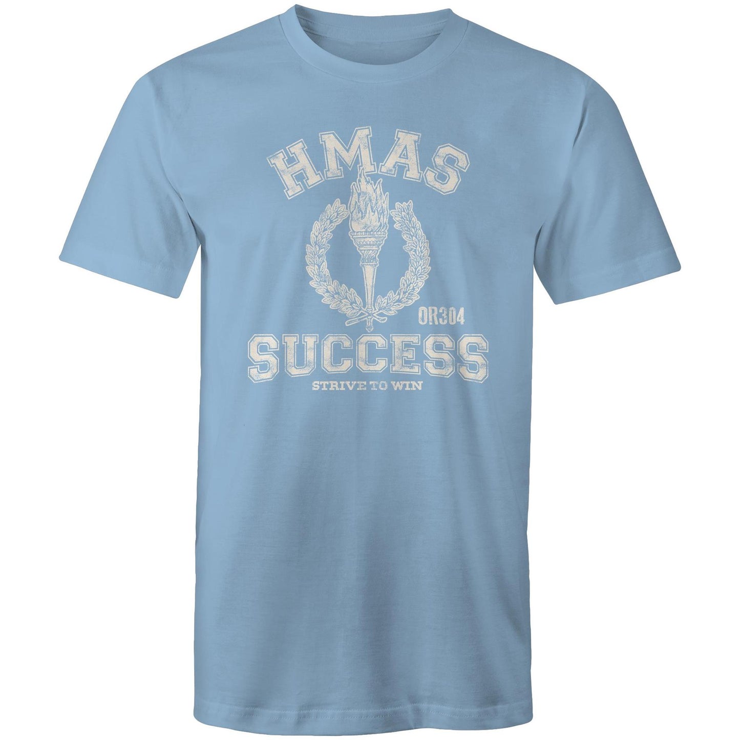HMAS Success (II) OR304 Men's T-shirt (style Alpha, white)