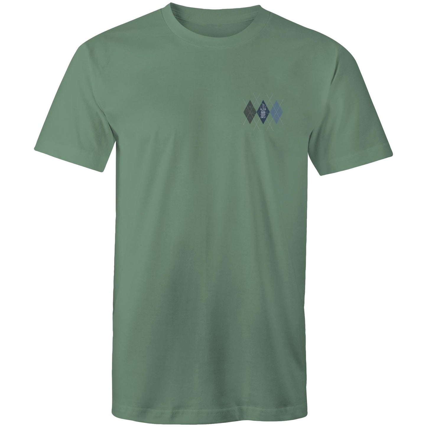 Proud Navy Uncle (Argyle) Men's T-shirt