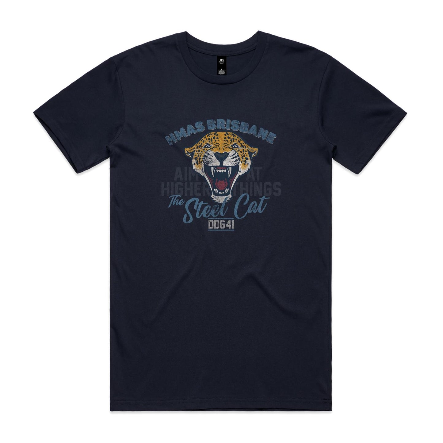 HMAS Brisbane (III) DDG41 Men's T-shirt (Mascot style 1)