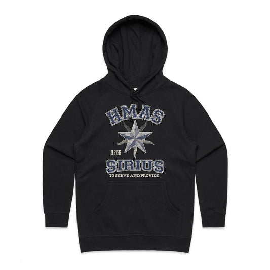 HMAS Sirius O266 Women's Hoodie (style Alpha)
