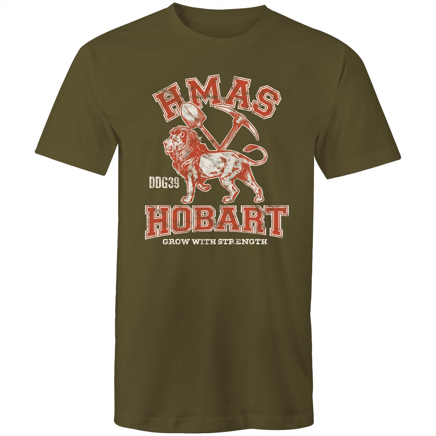 HMAS Hobart (III) DDG39 Men's T-shirt (style Alpha, colour)
