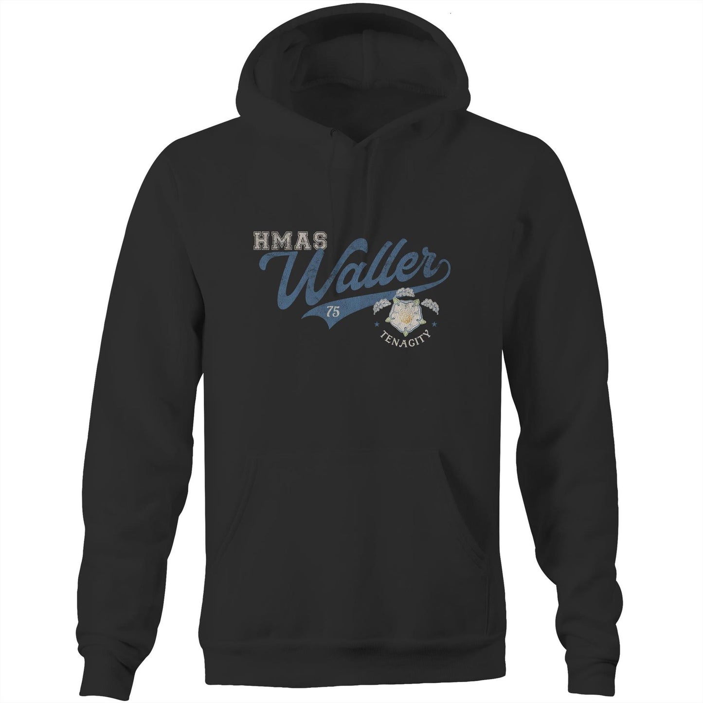 HMAS Waller SSG75 Men's Hoodie (style Bravo)