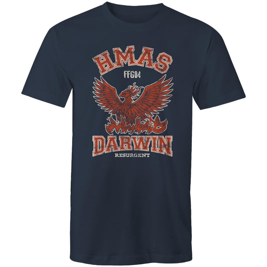 HMAS Darwin FFG04 Men's T-shirt (style Alpha, colour)