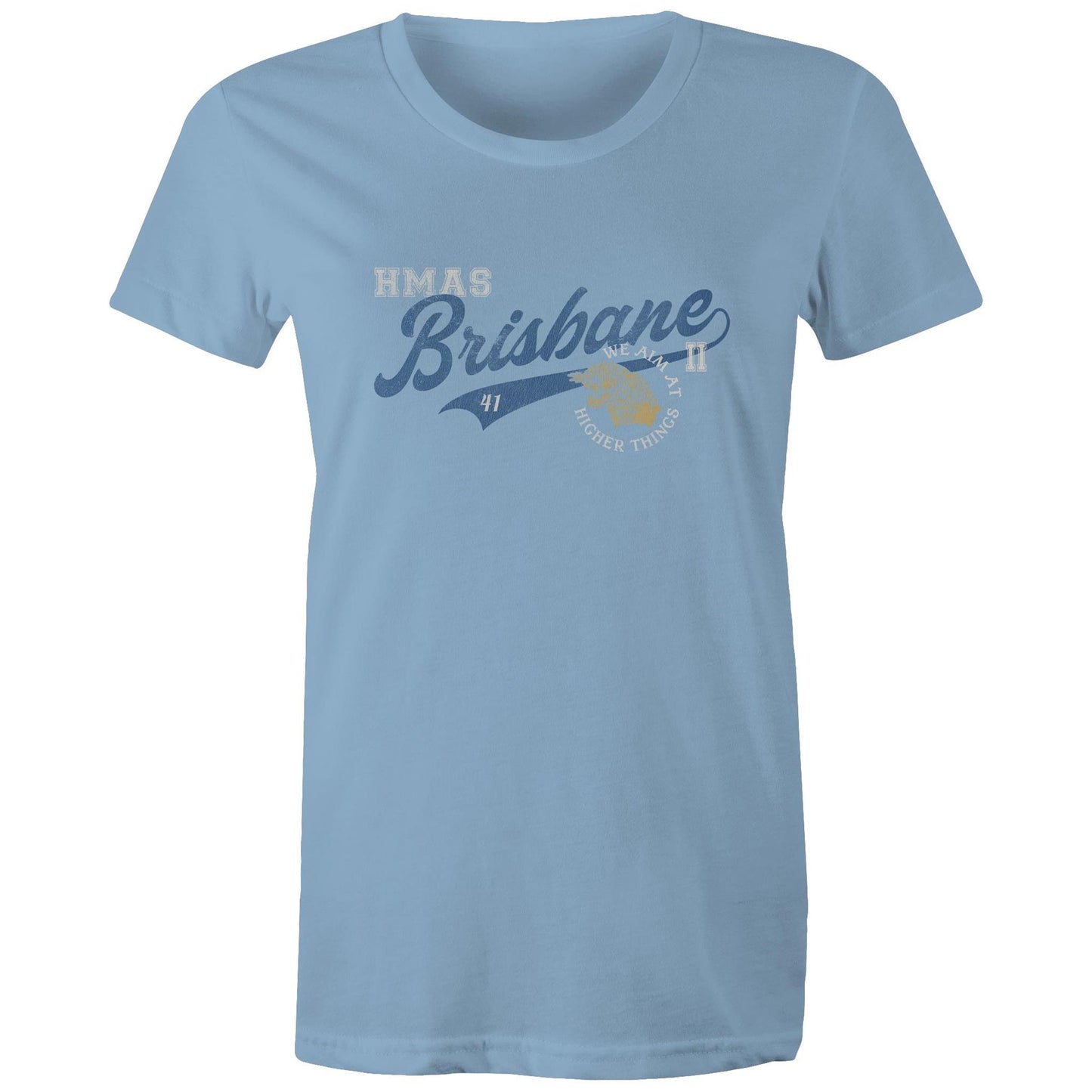 HMAS Brisbane (II) D41 Women's T-shirt (style Bravo)