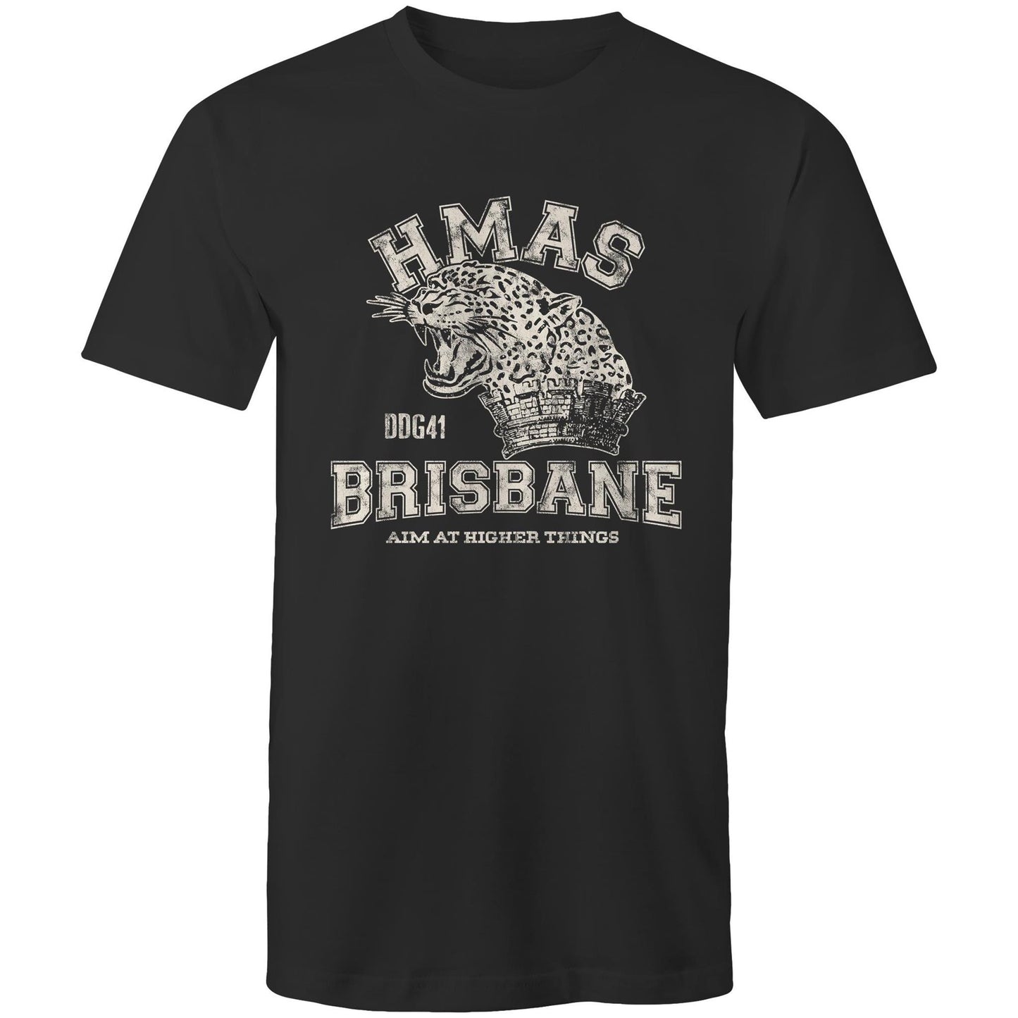 HMAS Brisbane (III) DDG41 Men's T-shirt white (Style Alpha)