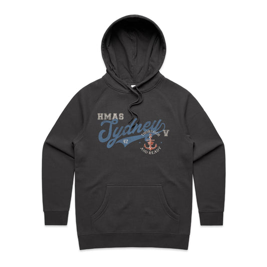 HMAS Sydney (V) DDG42 Women's Hoodie (style Bravo)