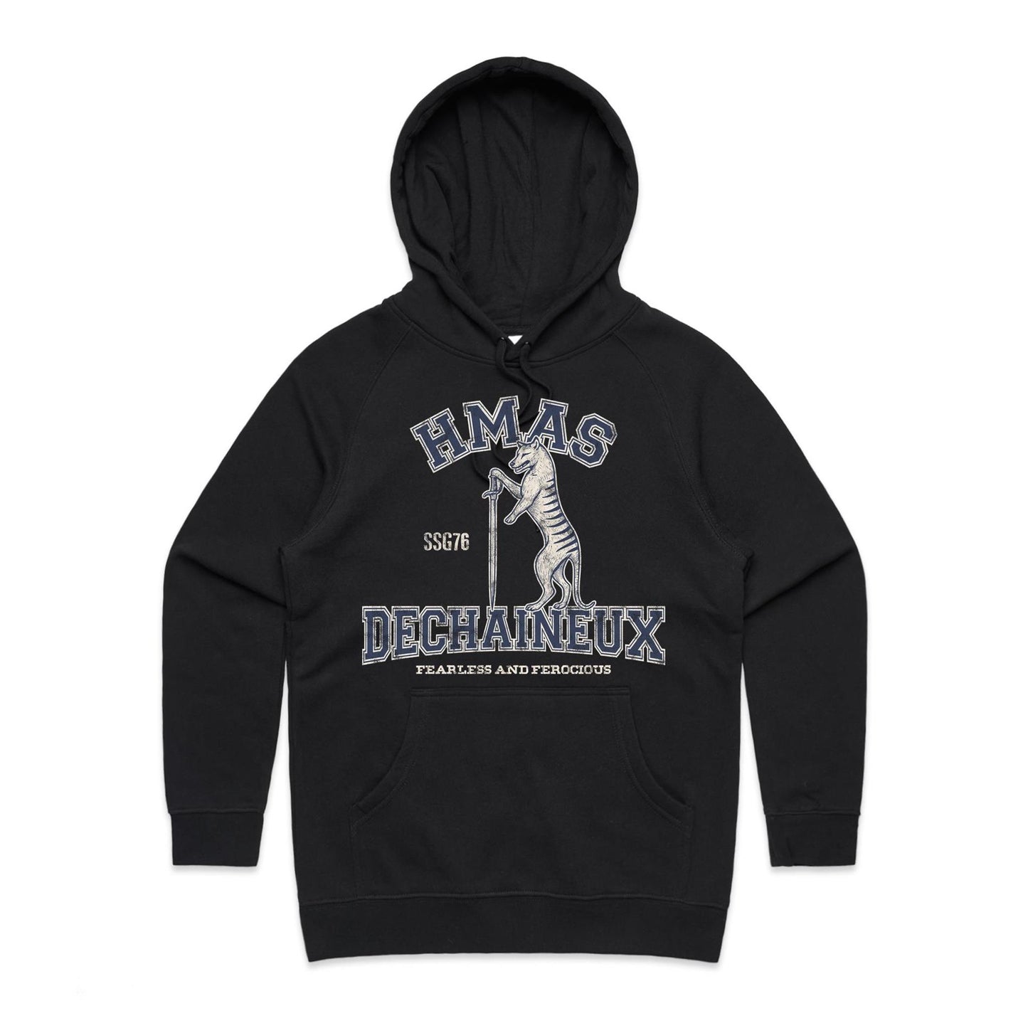 HMAS Dechaineux SSG76 Women's Hoodie (style Alpha)