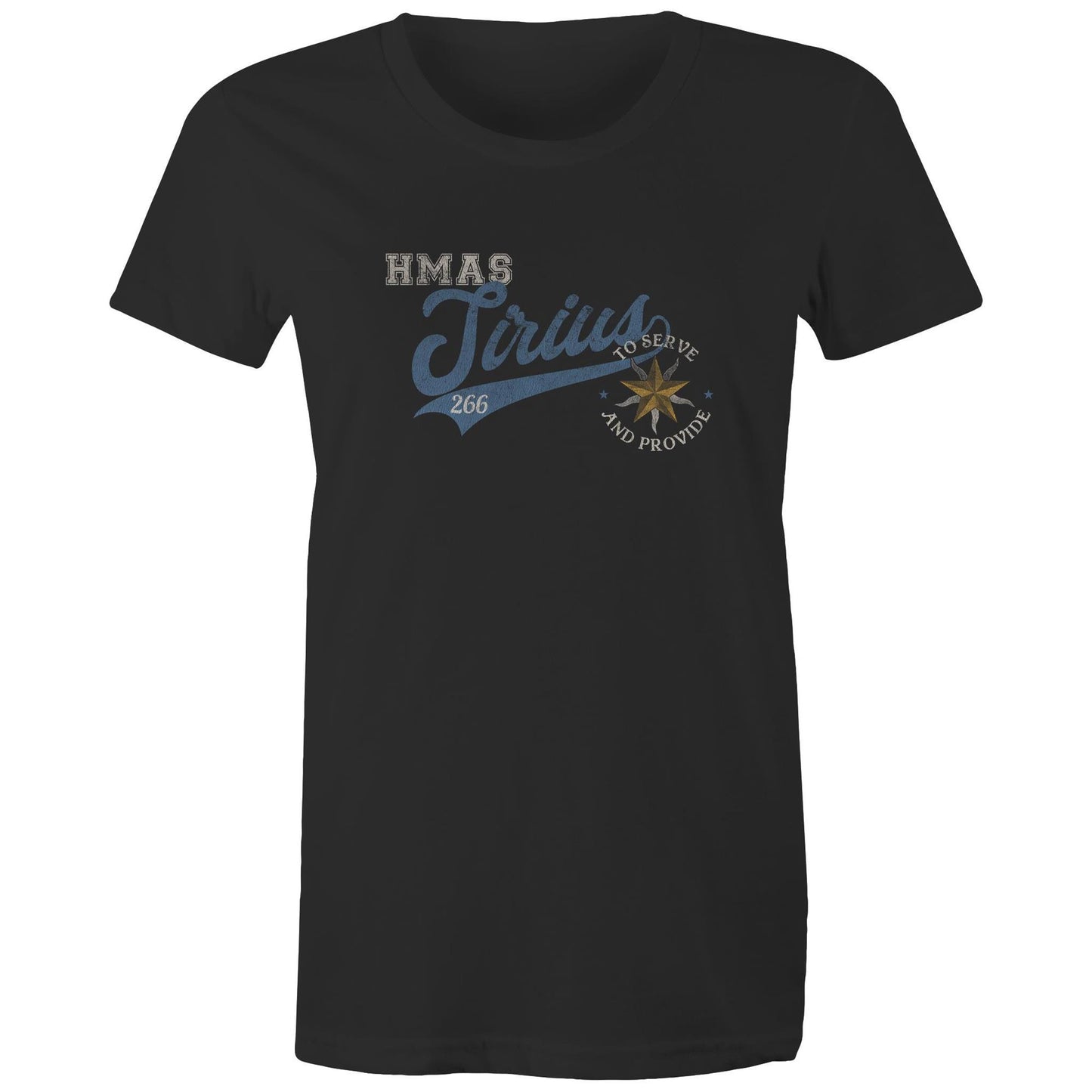 HMAS Sirius O266 Women's T-shirt (style Bravo)