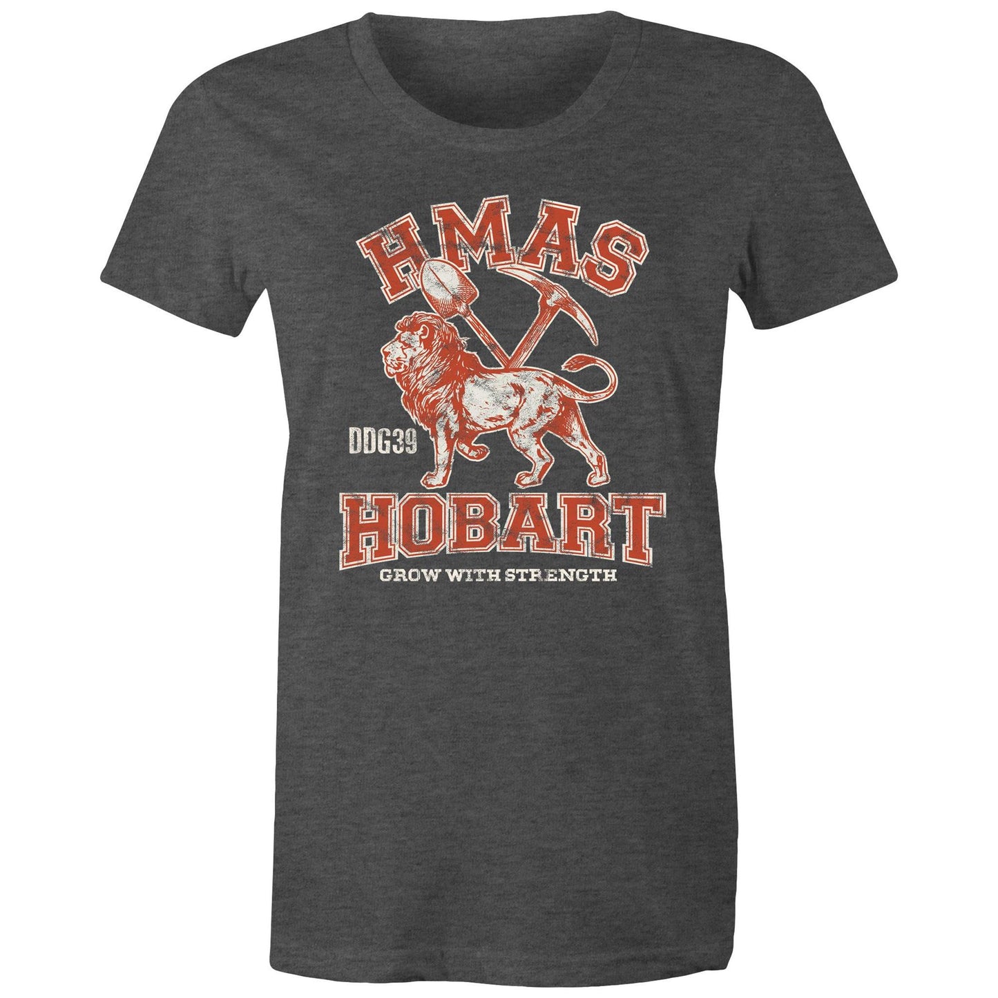 HMAS Hobart (III) DDG39 Women's T-shirt (style Alpha, colour)