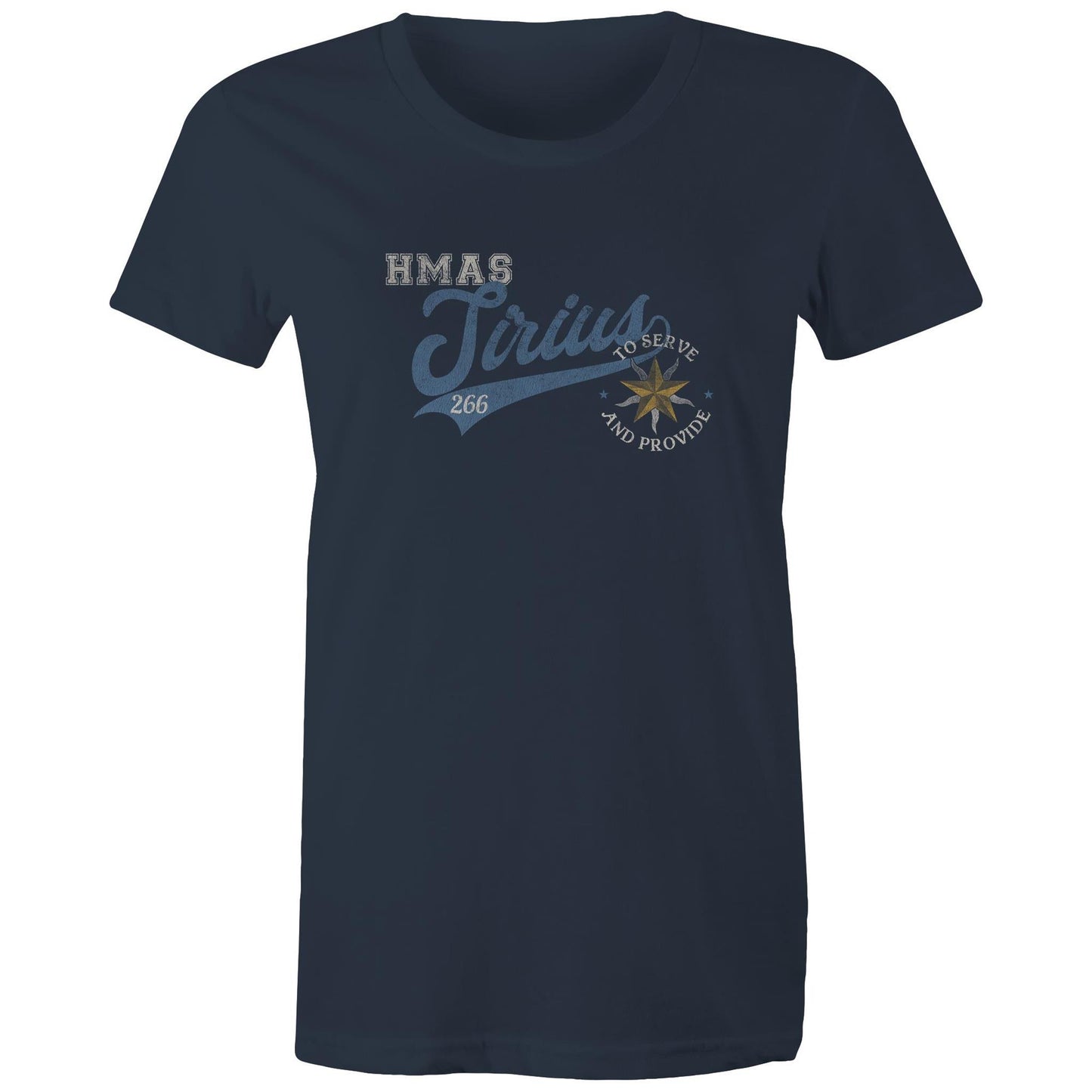 HMAS Sirius O266 Women's T-shirt (style Bravo)