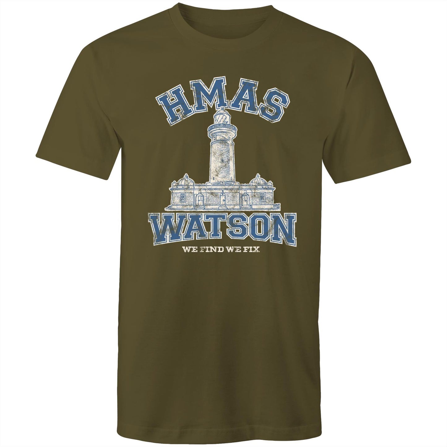 HMAS Watson Men's T-shirt (style Alpha, colour)