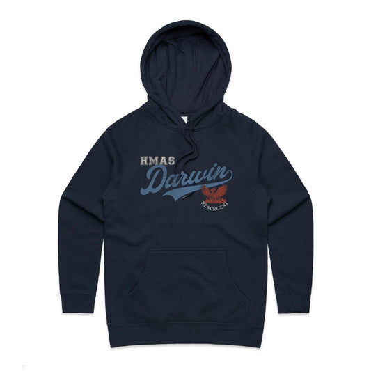 HMAS Darwin FFG04 Women's Hoodie (style Bravo)