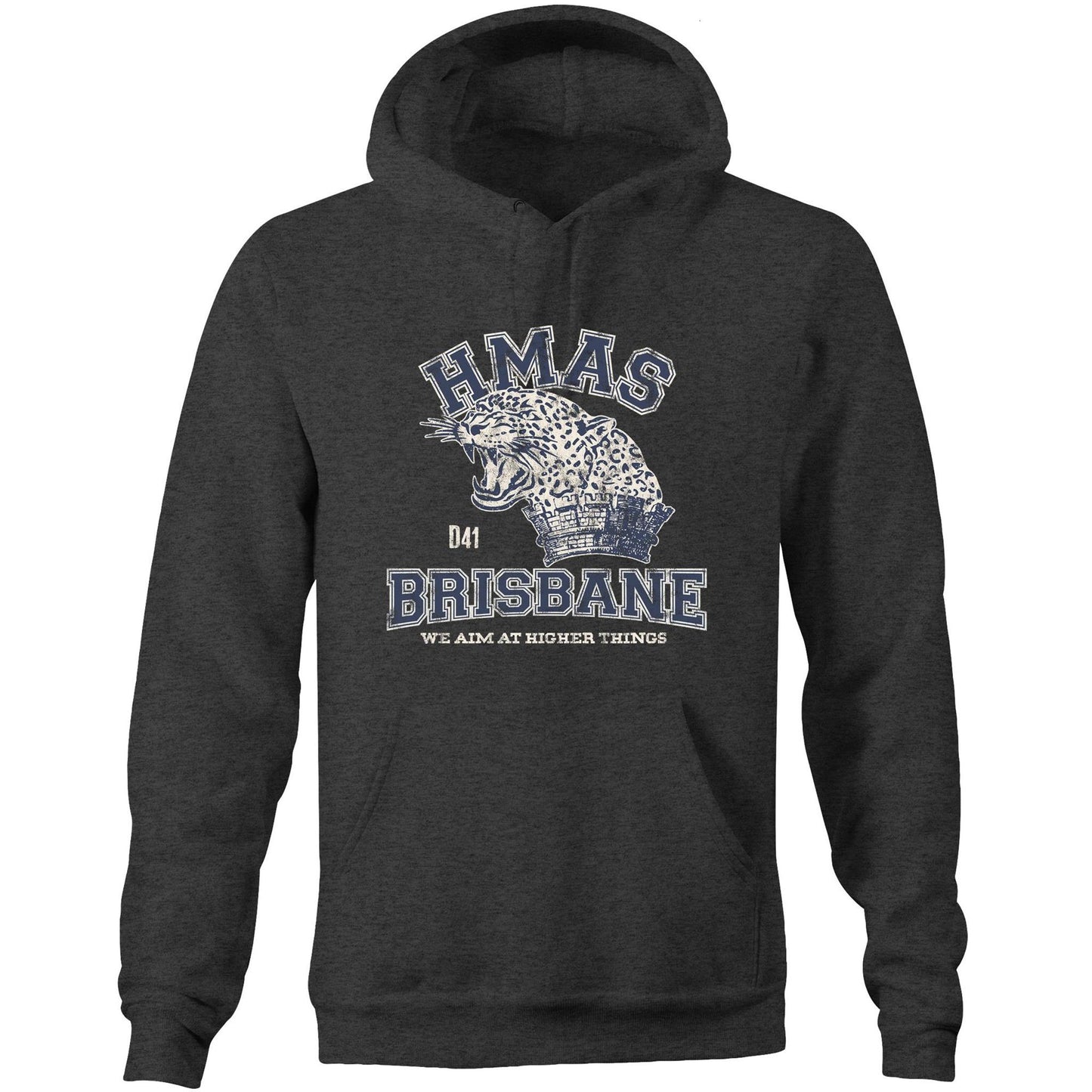 HMAS Brisbane (II) D41 Men's Hoodie (style Alpha)