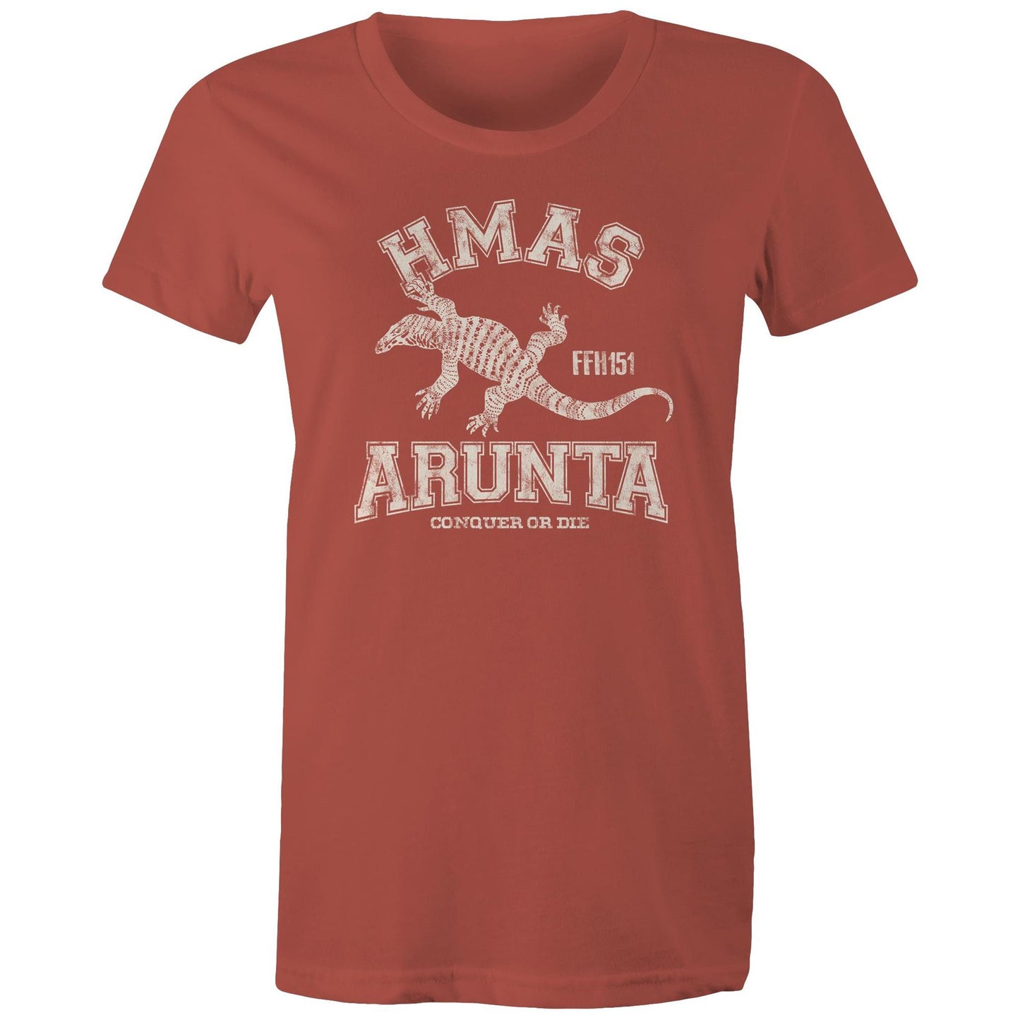 HMAS Arunta (II) FFH151 Women's T-shirt (style Alpha, white)