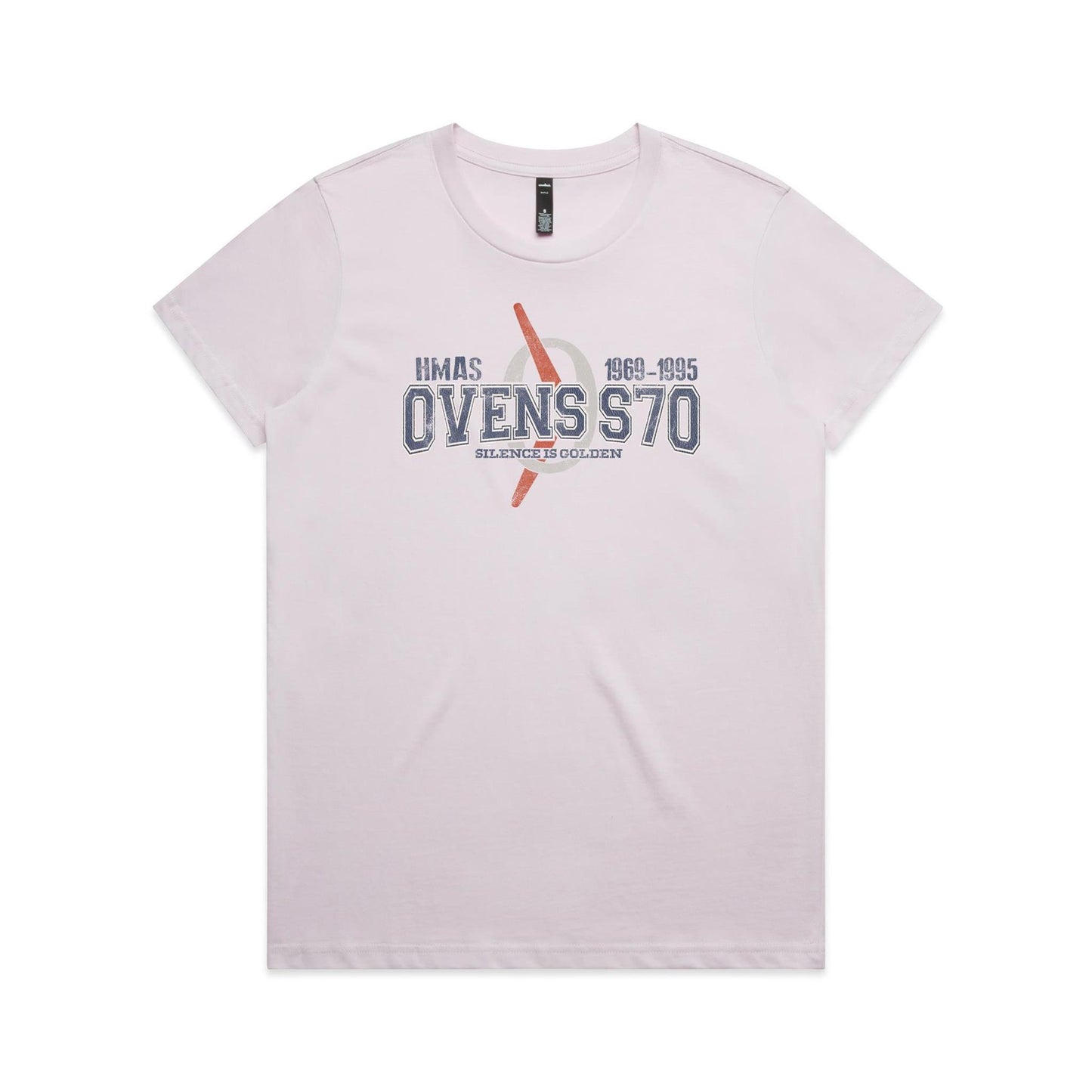 HMAS Ovens S70 Women's T-shirt (style Oscar Bravo)