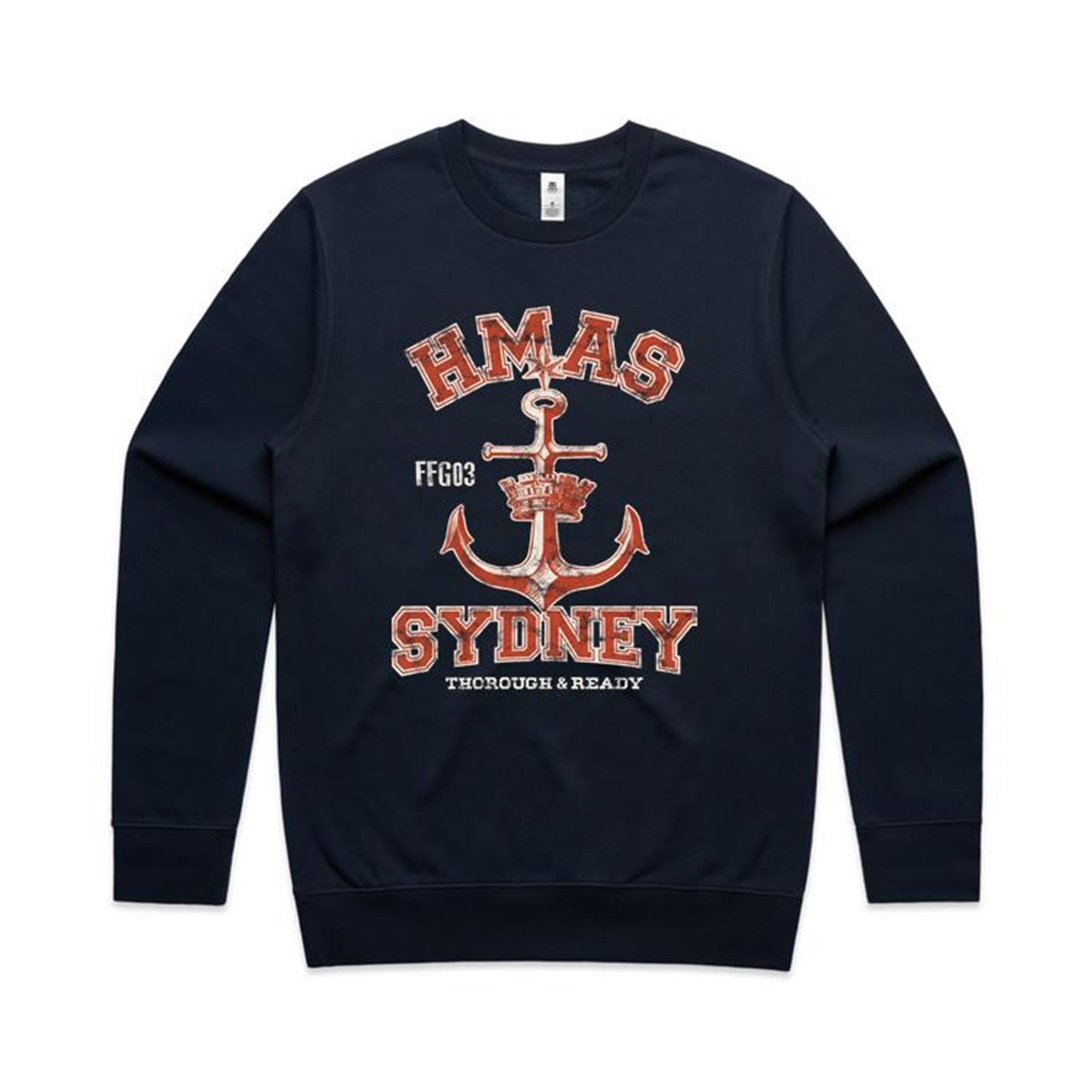 HMAS Sydney (IV) FFG03 Men's Jumper (style Alpha)