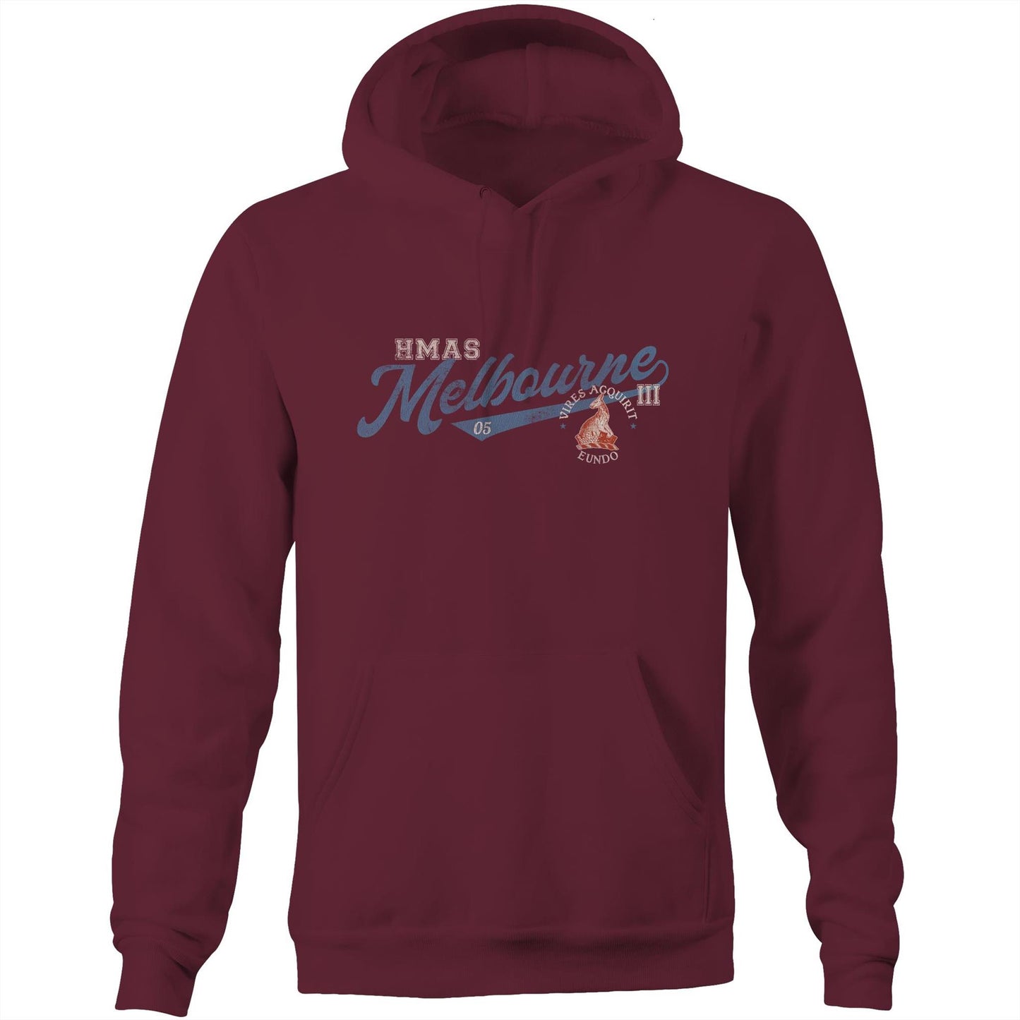 HMAS Melbourne (III) FFG05 Men's Hoodie (style Bravo)