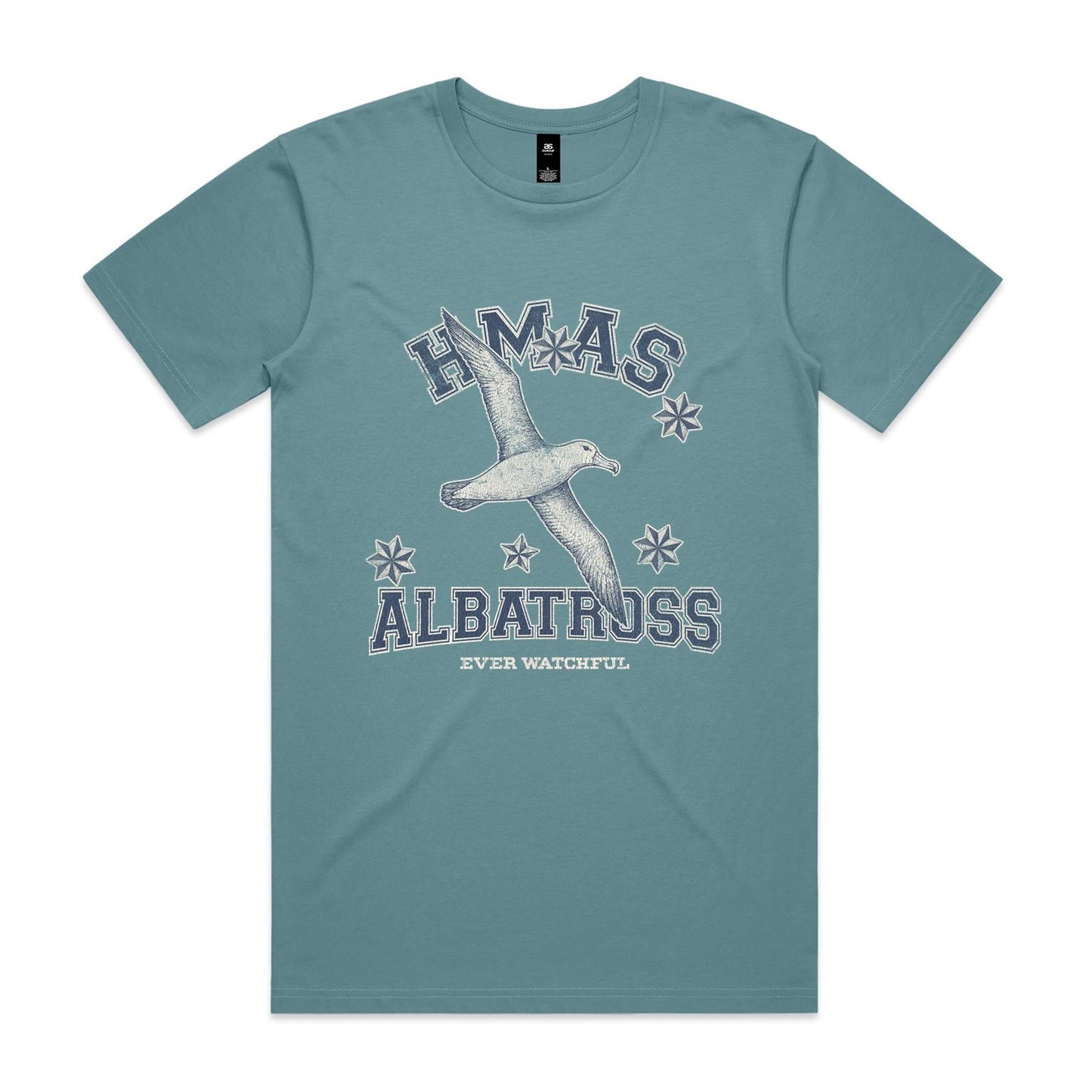 HMAS Albatross Men's T-shirt (style Alpha, blue)