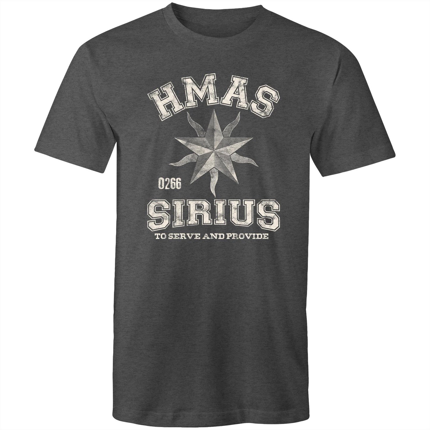 HMAS Sirius O266 Men's T-shirt white (style Alpha)
