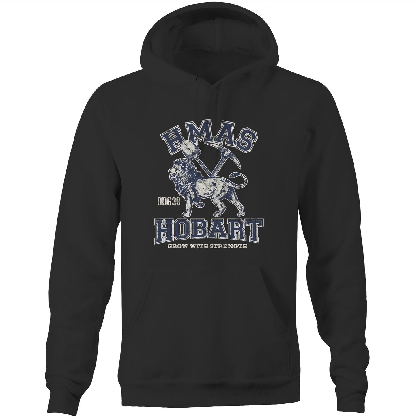 HMAS Hobart (III) DDG39 Men's Hoodie (style Alpha)