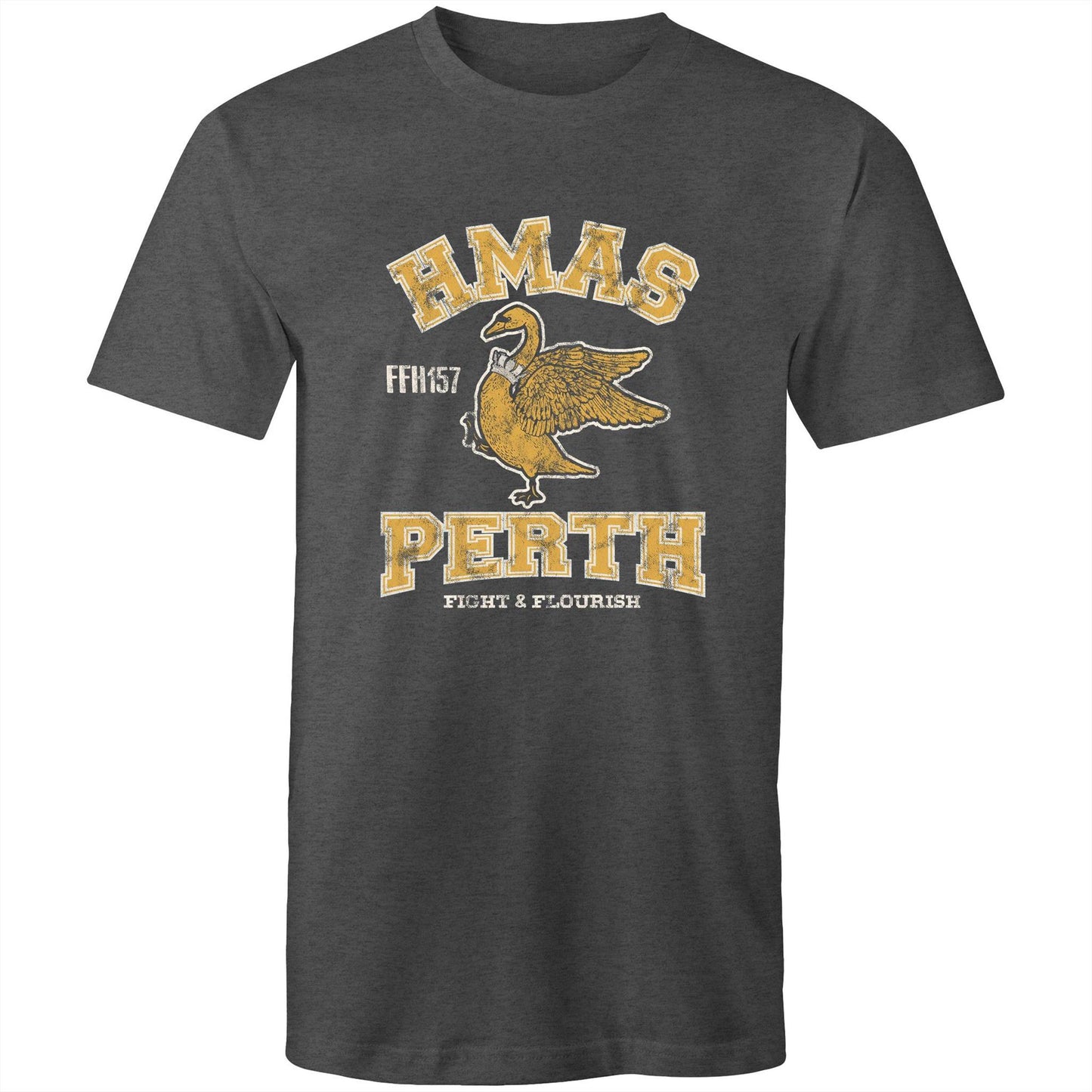 HMAS Perth (III) FFH157 Men's T-shirt (style Alpha, colour)