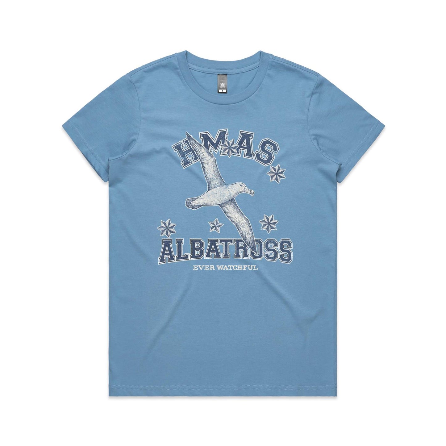 HMAS Albatross Women's T-shirt (style Alpha, blue)