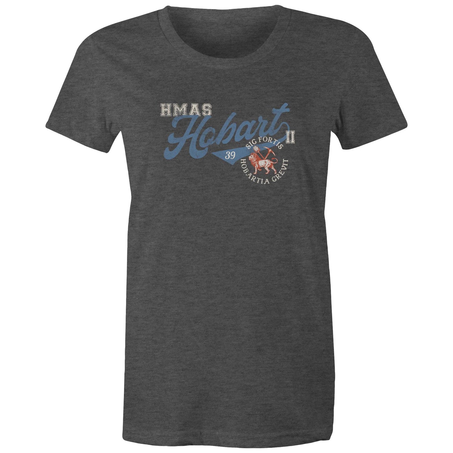HMAS Hobart (II) DDG39 Women's T-shirt (style Bravo)