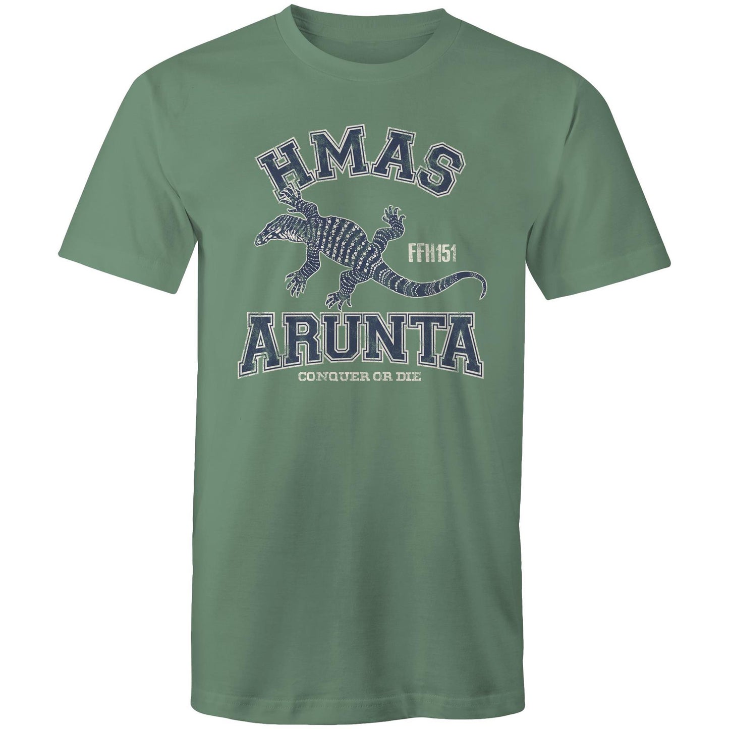 HMAS Arunta (II) FFH151 Men's T-shirt (style Alpha, blue)