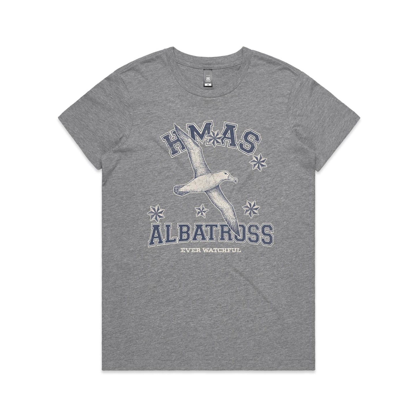 HMAS Albatross Women's T-shirt (style Alpha, blue)