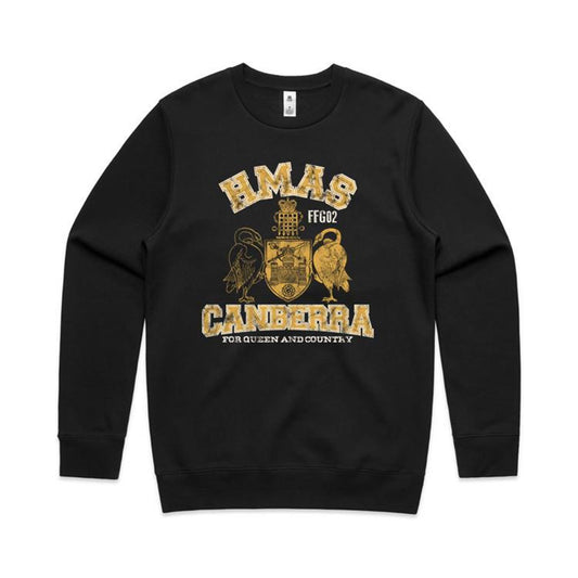 HMAS Canberra (II) FFG02 Men's Jumper (style Alpha)