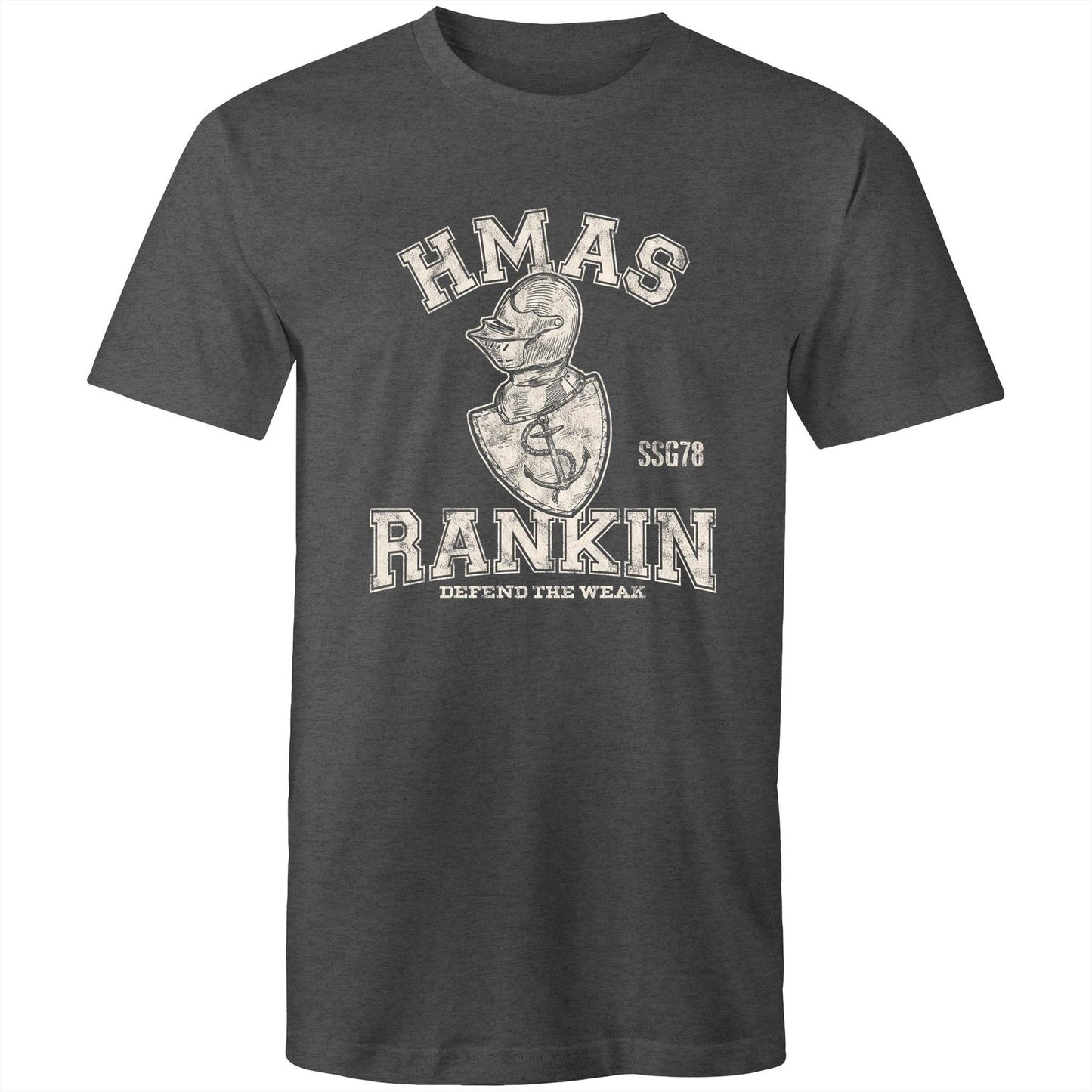 HMAS Rankin SSG78 Men's T-shirt (style Alpha, white)