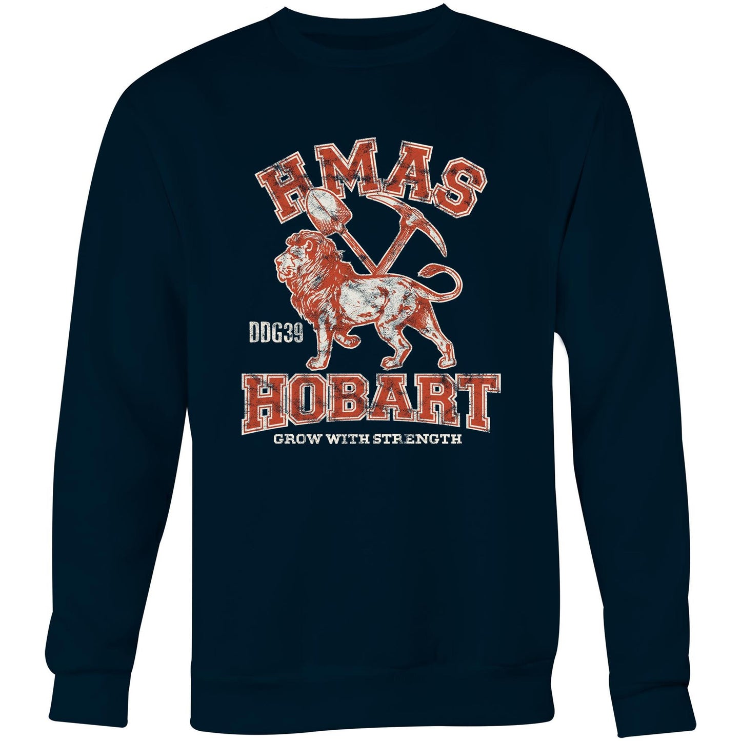 HMAS Hobart (III) DDG39 Men's Jumper (style Alpha)
