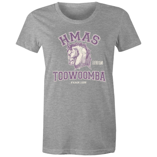HMAS Toowoomba FFH156 Women's T-shirt (style Alpha, colour)