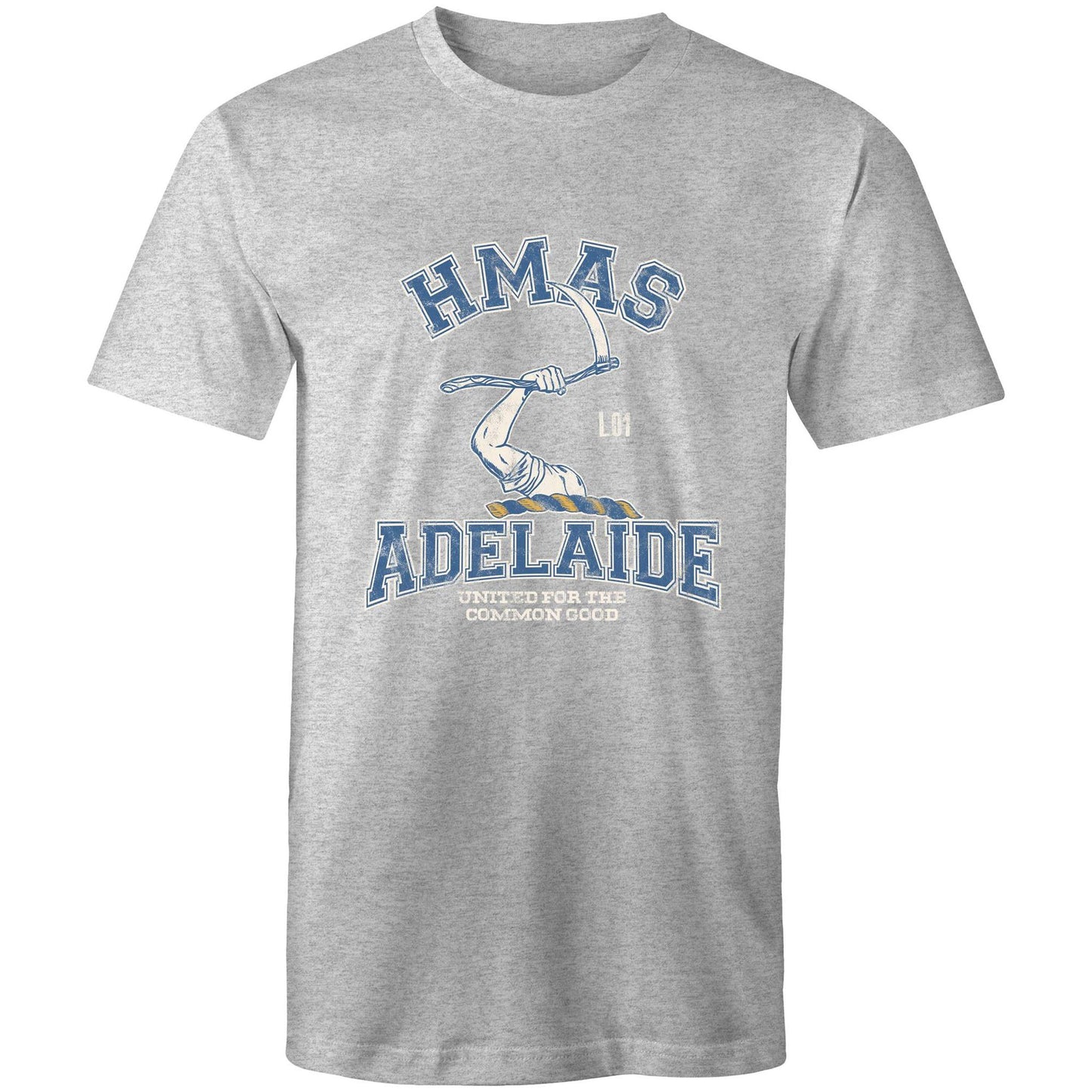 HMAS Adelaide (III) L01 Men's T-shirt (style Alpha, colour)