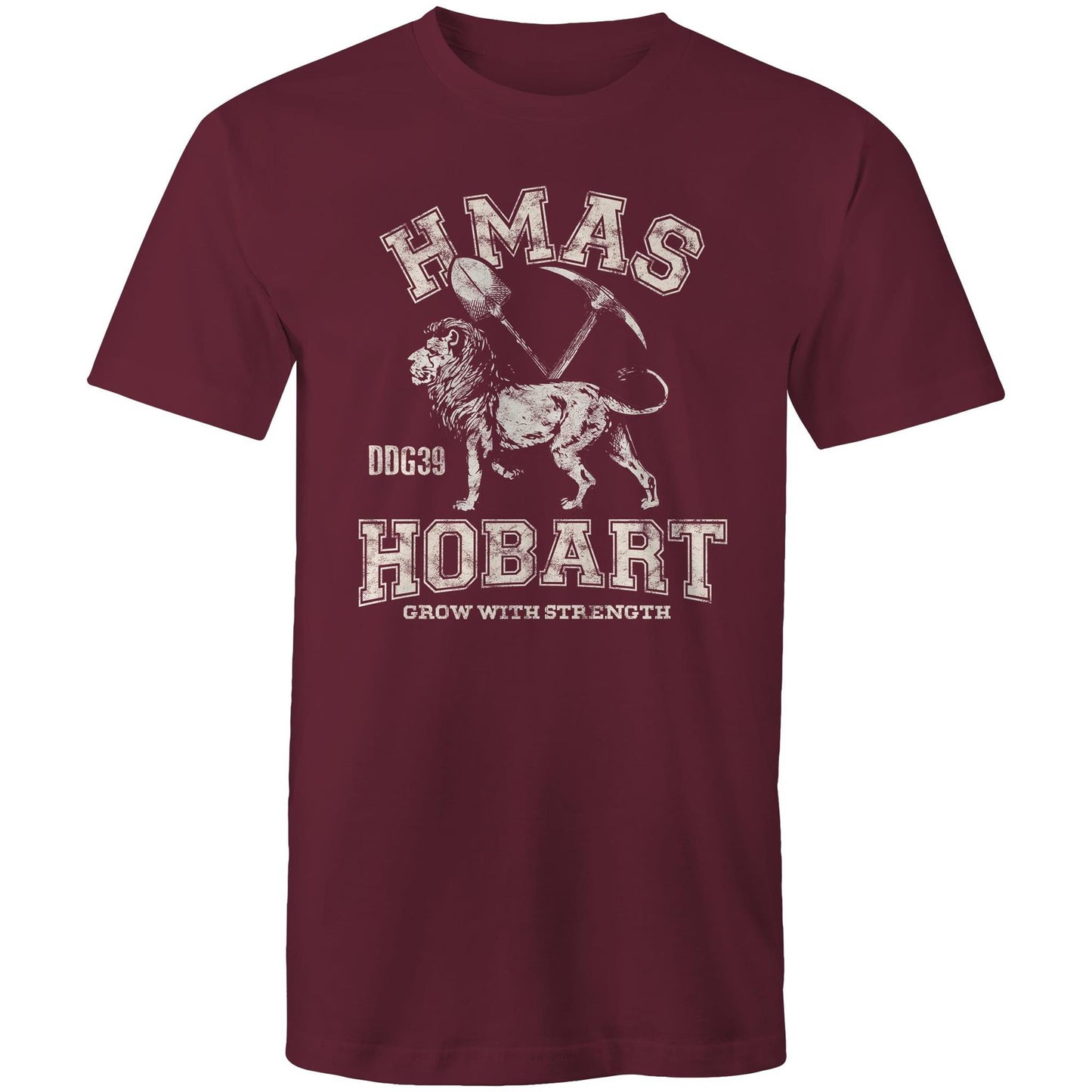 HMAS Hobart (III) DDG39 Men's T-shirt (style Alpha, white)