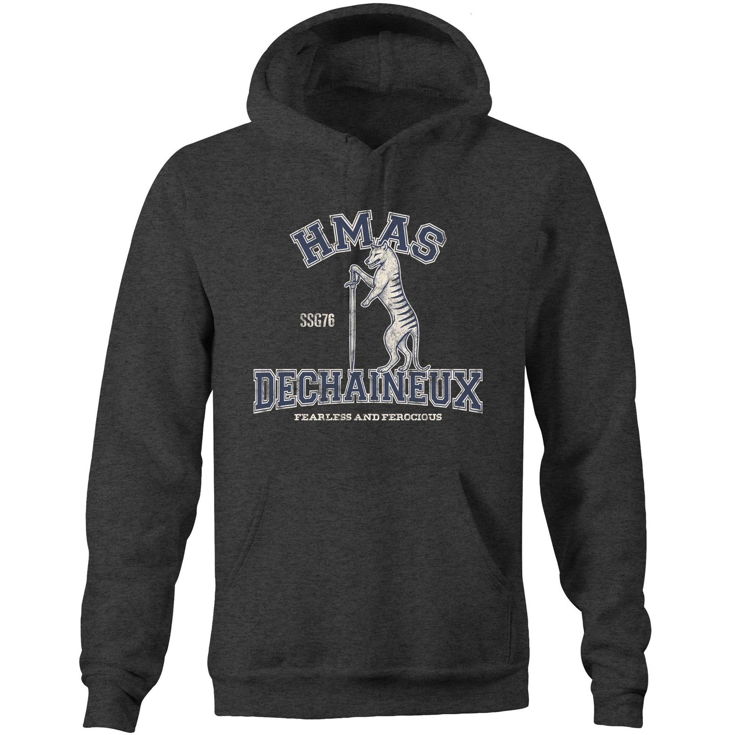 HMAS Dechaineux SSG76 Men's Hoodie (style Alpha)