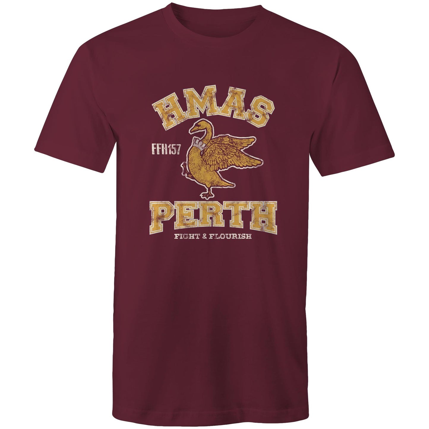 HMAS Perth (III) FFH157 Men's T-shirt (style Alpha, colour)