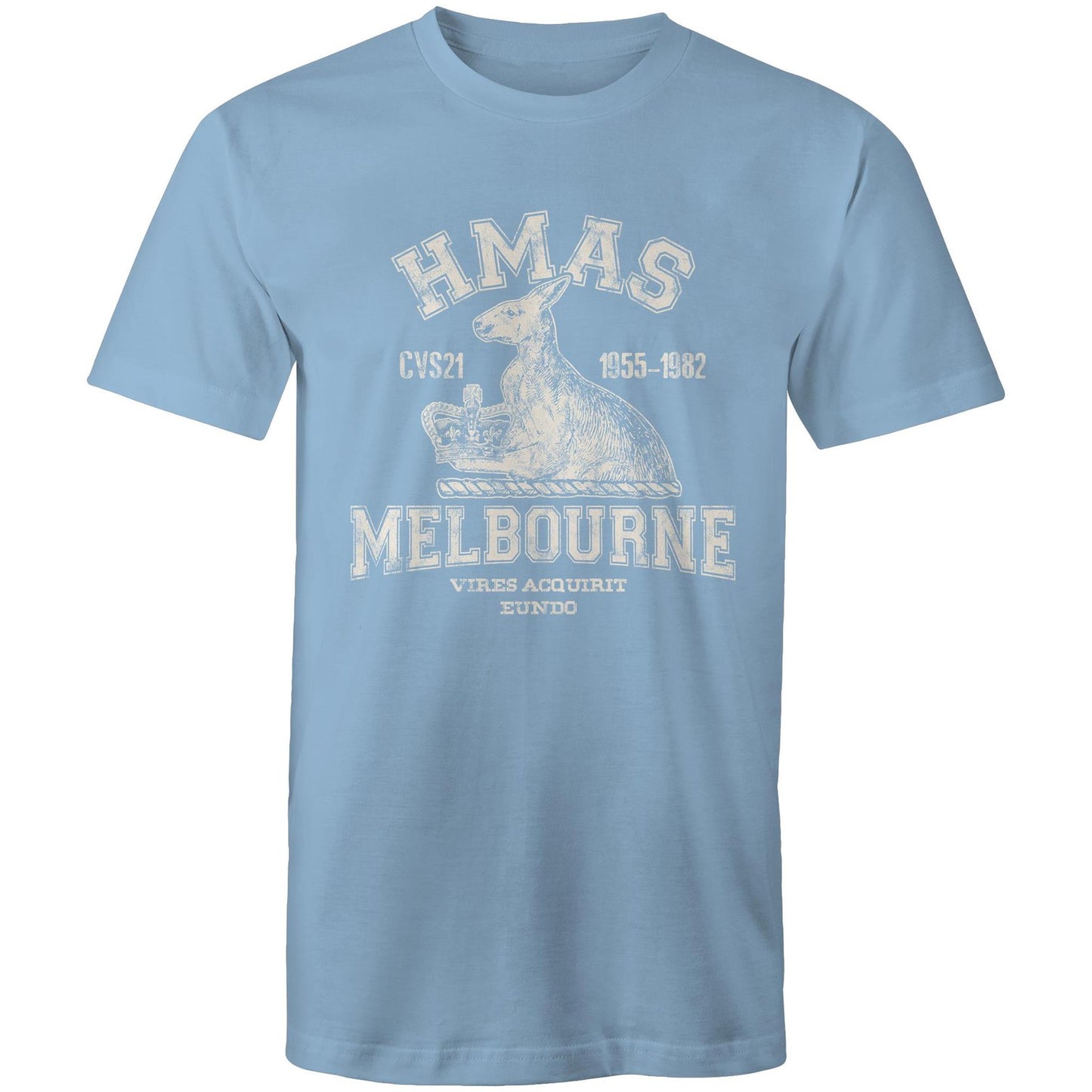 HMAS Melbourne (II) CVS21 Men's T-shirt (style Alpha, white)