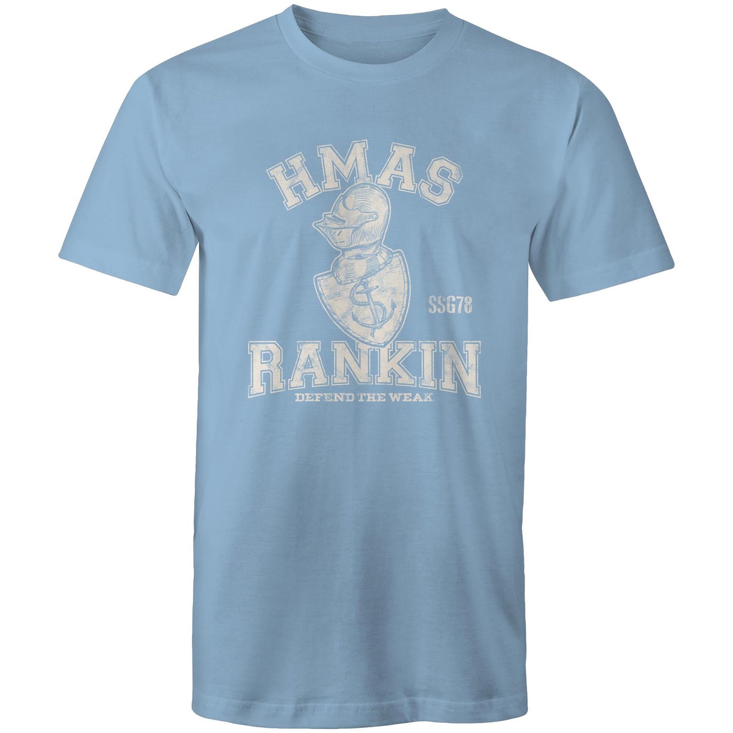 HMAS Rankin SSG78 Men's T-shirt (style Alpha, white)
